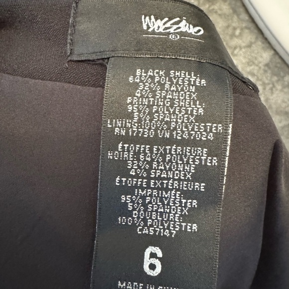 Black and nude Embellished Pencil Skirt - Picture 2 of 3